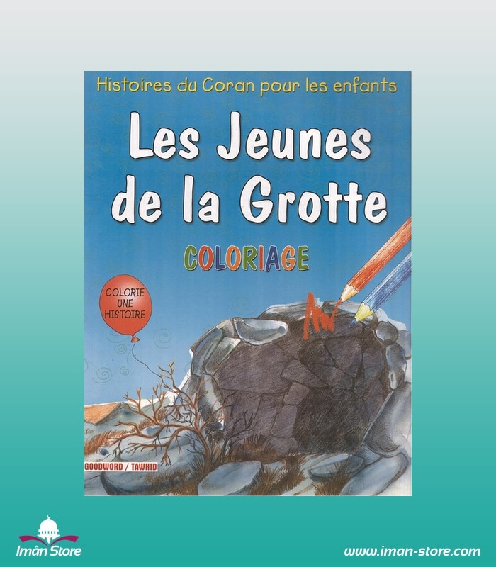 Les jeunes de la grotte coloriage - Iman Store